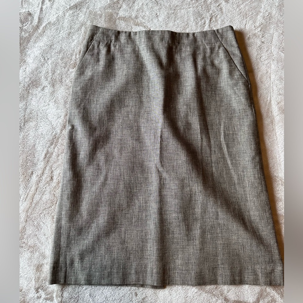 Banana Republic Classic Gray Pencil Skirt